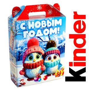 Детский подарок на Новый Год в жестяной упаковке весом 830 грамм по цене 3297 руб в Рославле